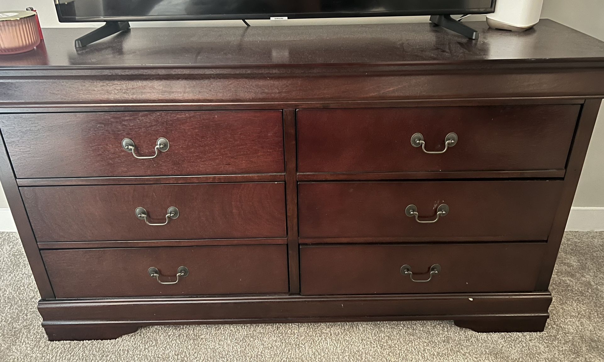 Dresser And Matching Nightstand