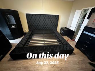 Furniture, storage bed, queen, size