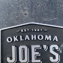 Oklahoma Joes Smoker. 