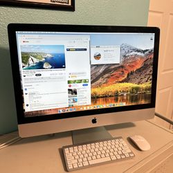 27” Apple iMac computer 