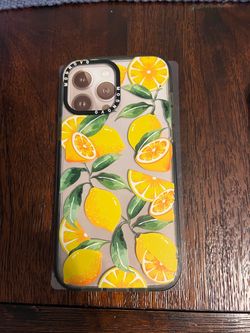 MOSNOVO Lemon Print Clear iPhone Case