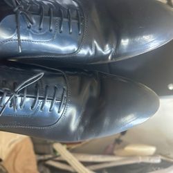 Hugo Boss Men’s Midnight Blue Dress Shoes