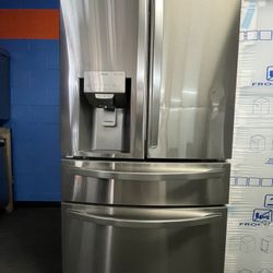 FRENCH STYLE STAINLESS STEEL REFRIGERATOR