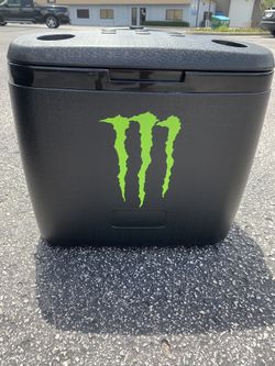 Monster energy cooler