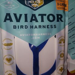 Large Aviator Harness for birds weighing (contact info removed) grams: Lg. Macaws, Cockatoo Leash For Outdoor 