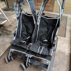 Free Double Collapsible Stroller