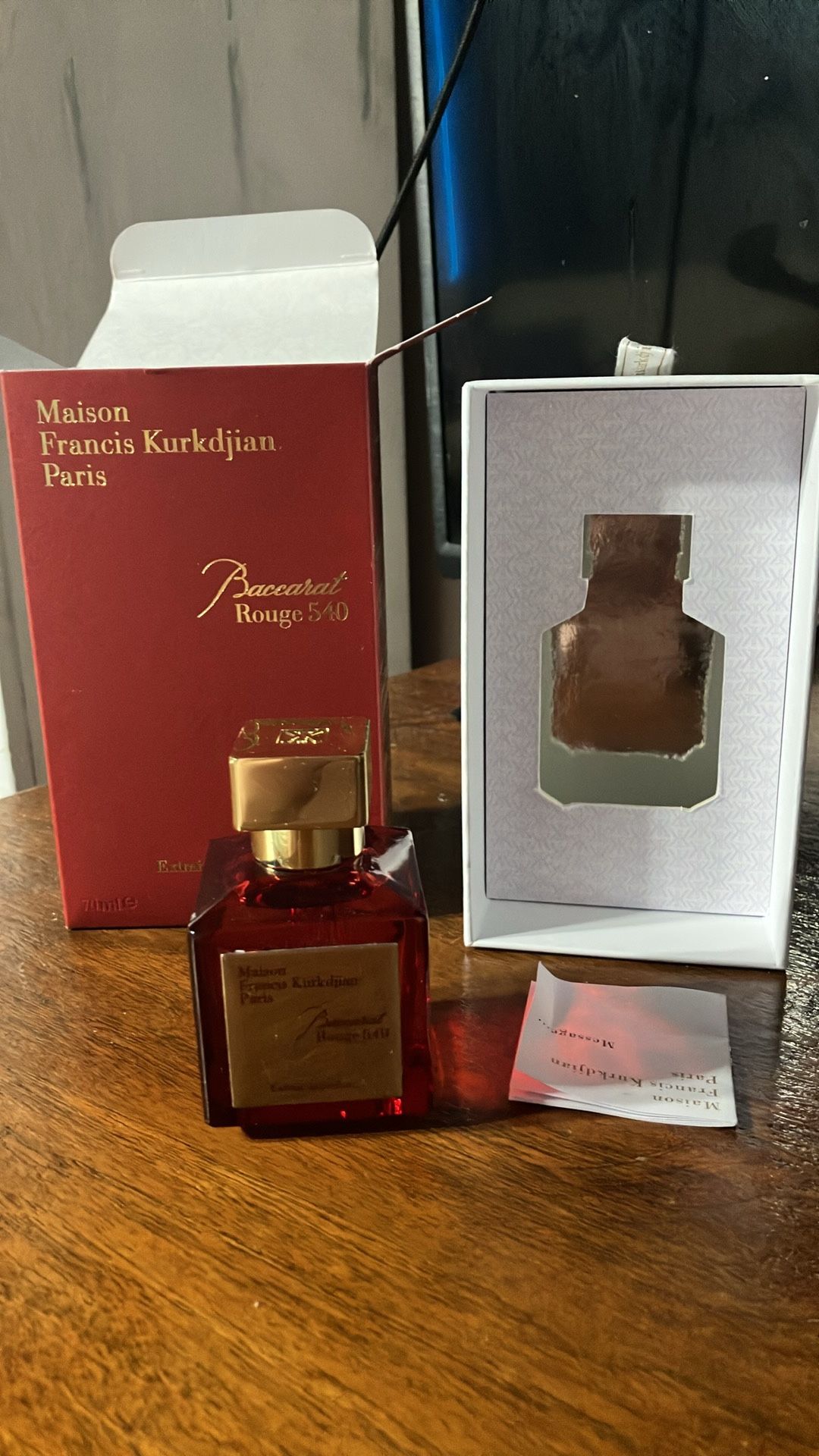 Baccarat Rouge 540 70ml 2.4ou