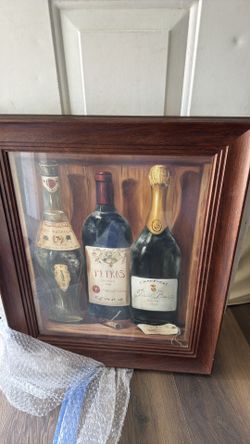 Beautiful kitchen , bar frame decoration