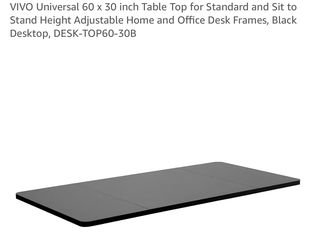Vivo electric standing desk 60x30