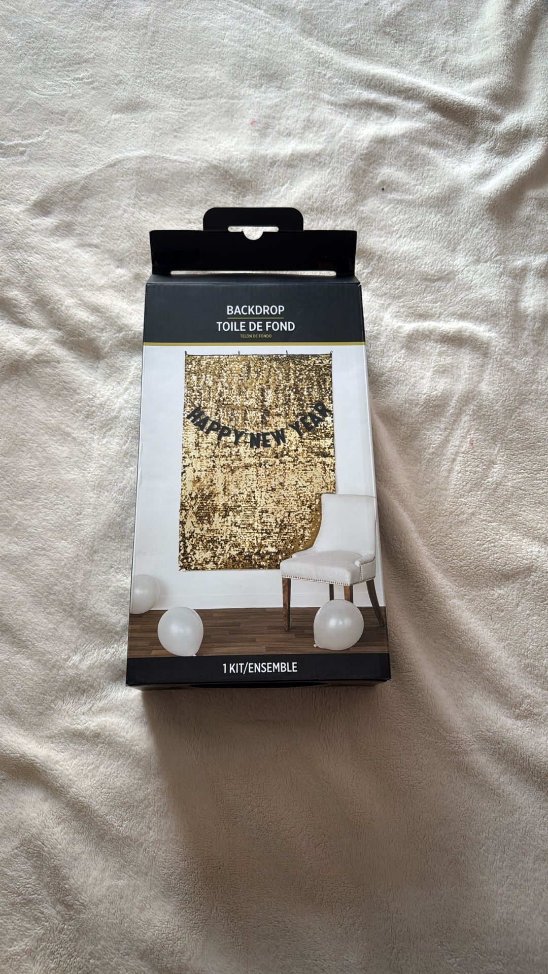 Gold Sequin Backdrop