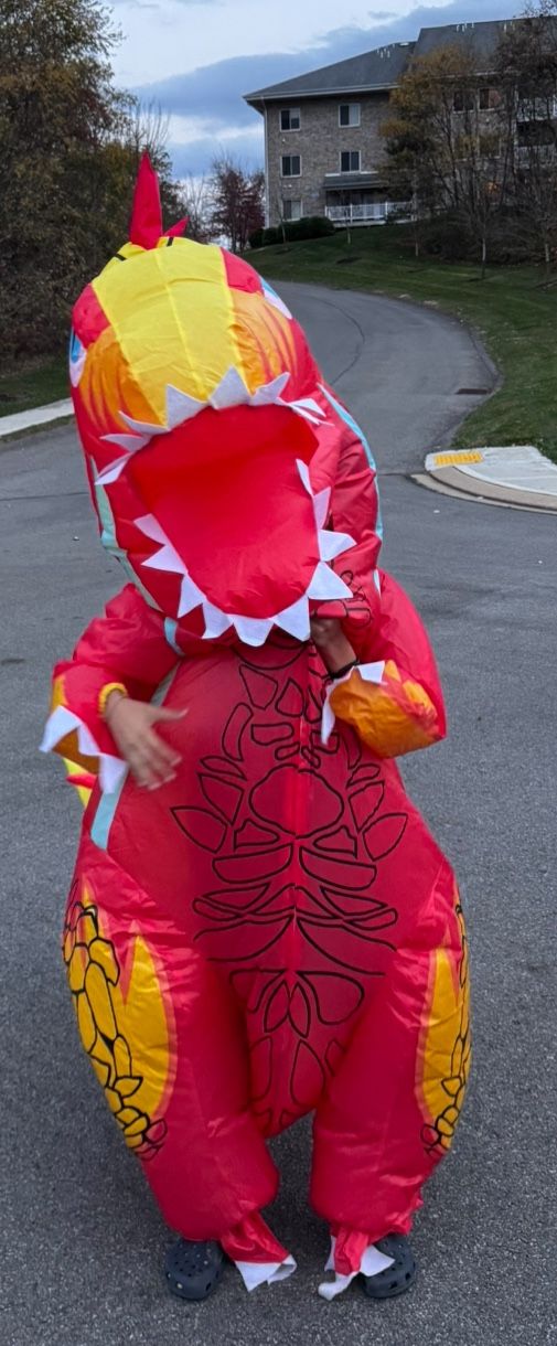 Halloween Costume Inflatable Dragon Costume For Kids