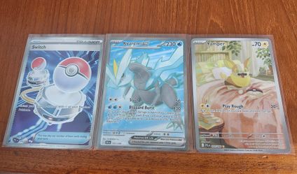Yamper, Kyurem ex, and Switch (Trainer Item), Eng Pokémon