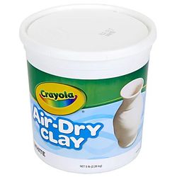 Crayola® Air-Dry Clay, 5 Lb, White,