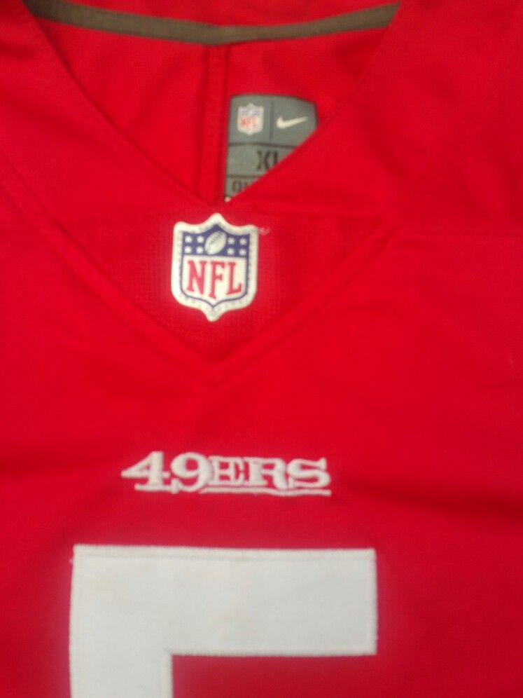 Nike San Francisco 49ers Trey Lance Jersey - Depop