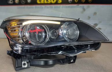 BMW E60 E61 528i 535i 550i HEADLIGHT OEM RH OEM 2008 - 2010