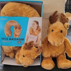 Vibrating Neck Massager & Huggable Massager 