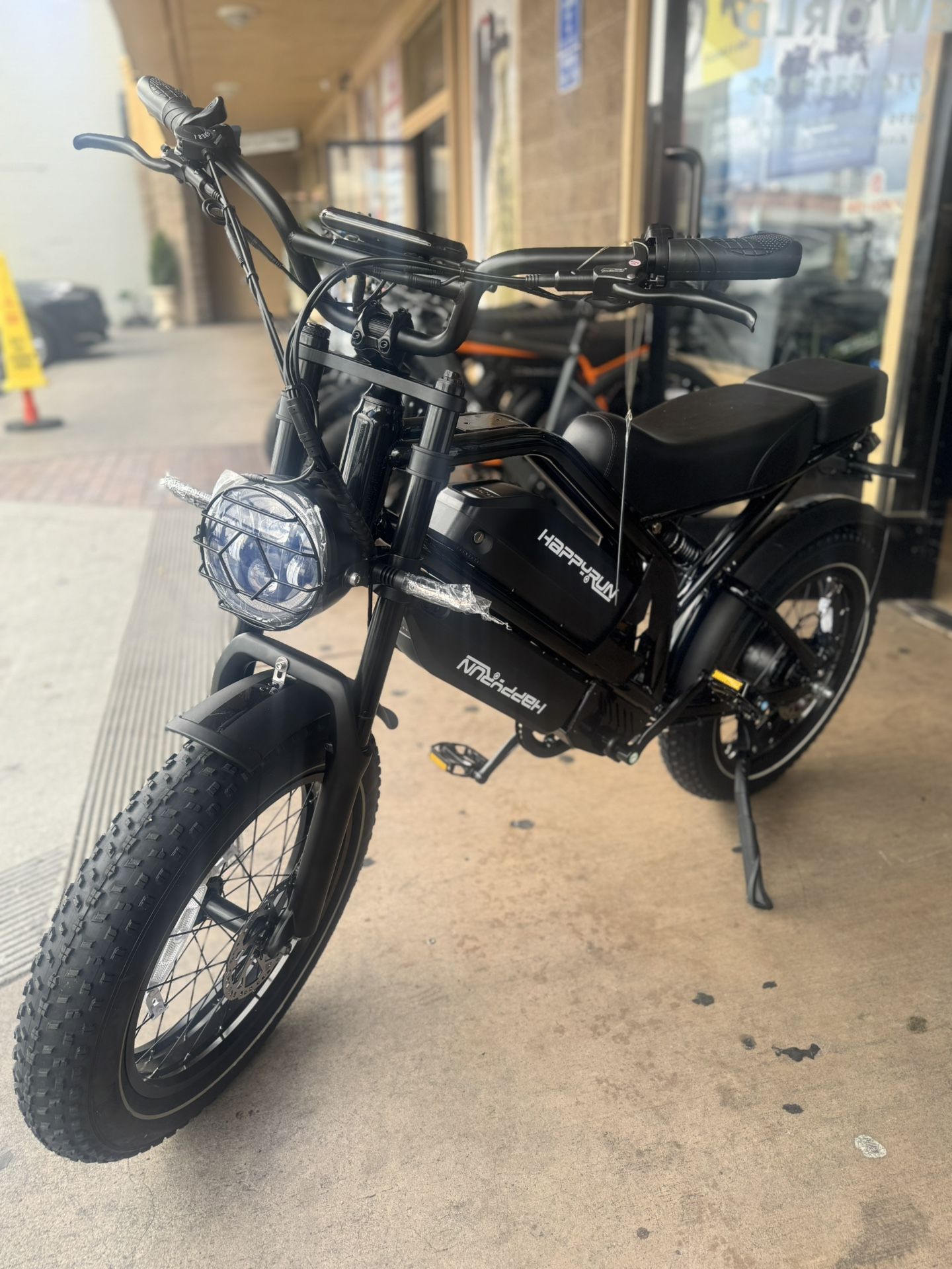 New Electric Bike Happy Run Tank G70 ( Payments Available) Warranty/ Habla Espanoil