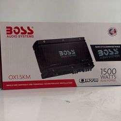 Boss Onyx Series 1500 Watts Bass Amplifier Monoblock Comes With Bass Knob Brand New 