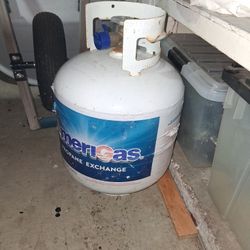 Empty Propane Gas Tank 