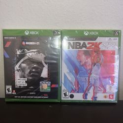 Xbox Series X - NBA2K22 / Madden 21