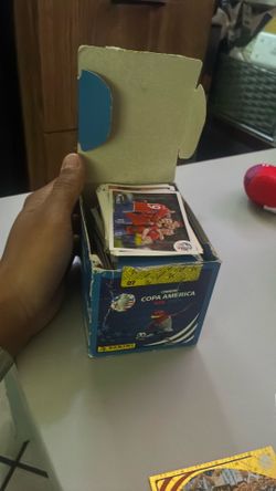 Box of panini 2024 Copa America Stickers