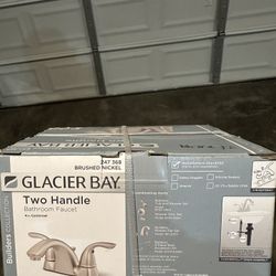 Bathroom Faucet in Brushed Nickel