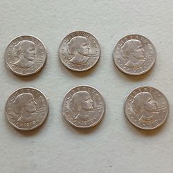 6. Susan B  Anthony Dollar 
