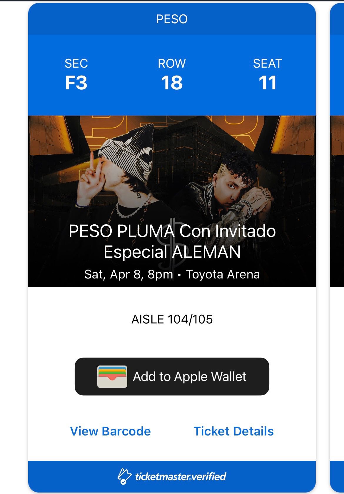 Peso Pluma Tickets 