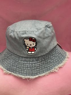 Hello Kitty Forever 21 Denim Bucket hat 