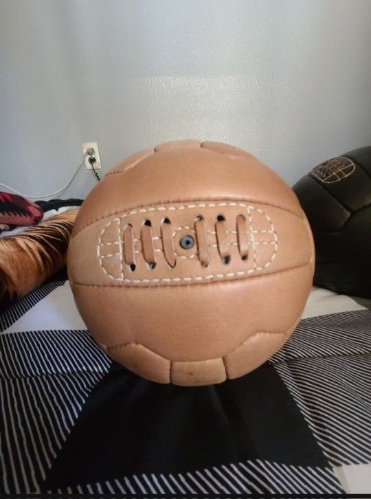 Vintage Leather soccer Balls 