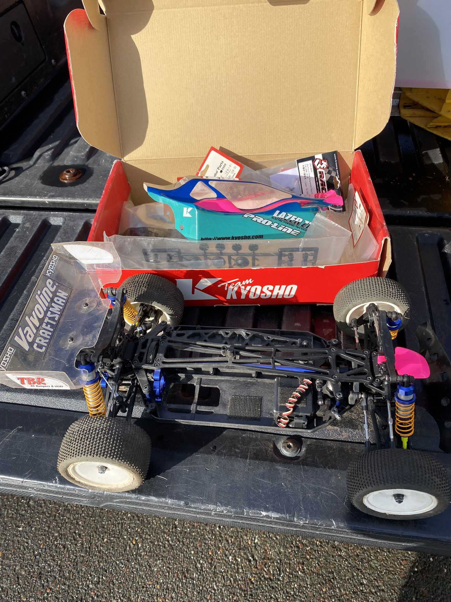 Kyosho Zx Kyosho Lazer ZX-5 SP KIT Off-Road Buggy, 1:10, 4WD