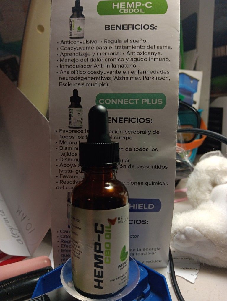 HCwellness Gotero HEMP-C 1. CBO OIL