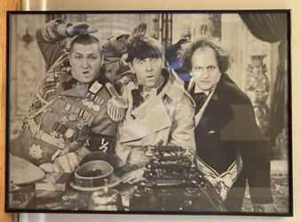 Three Stooges Framed Print