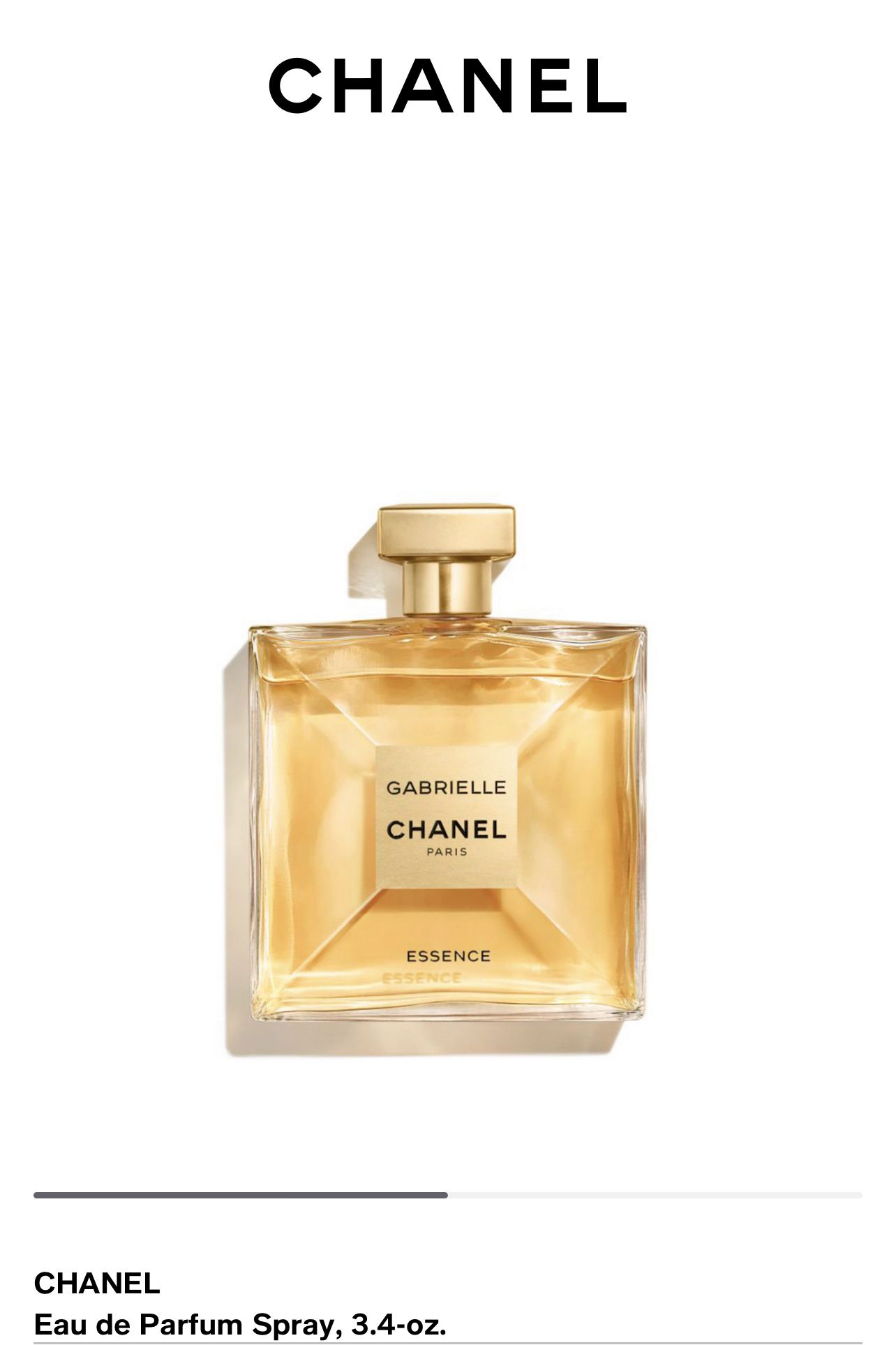Gabrielle by Chanel Eau De Parfum Spray 3.4 oz