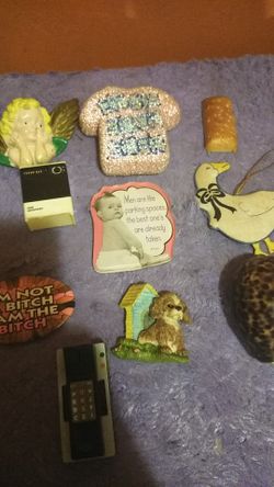 Vintage refrigerator magnets!