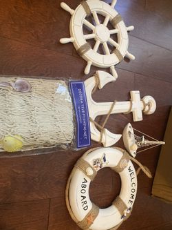 beach wooden boat decoration