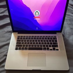 15 Inch 2015 MacBook Pro With Retina And i7