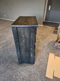 Solid wood dresser