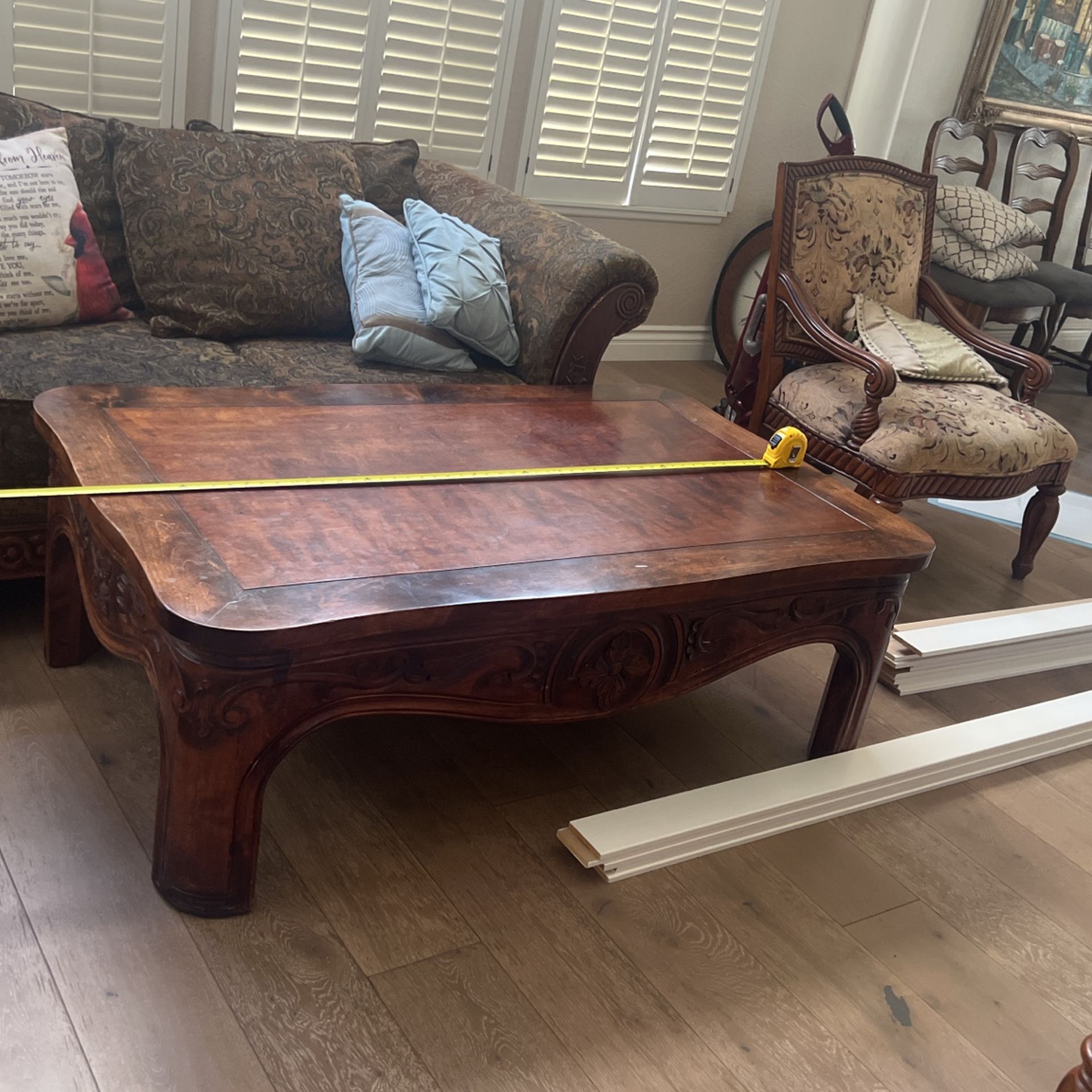 Solid Wood Coffee Table