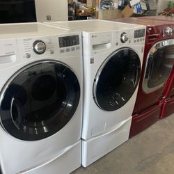 Lg Washer And Dryer Set 