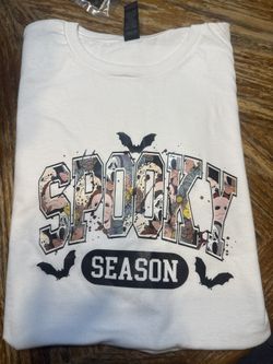Halloween Shirt Xl White