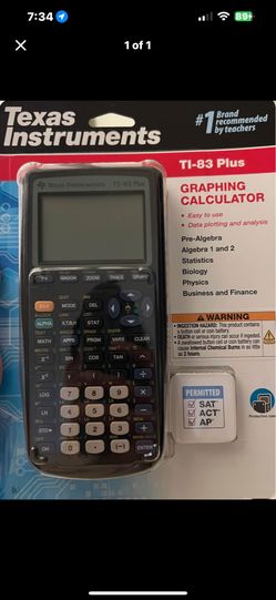 Brand New Sealed - Texas Instruments 83 Plus - Calculator
