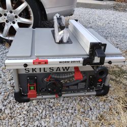 Skilsaw Table Saw Worm Drive