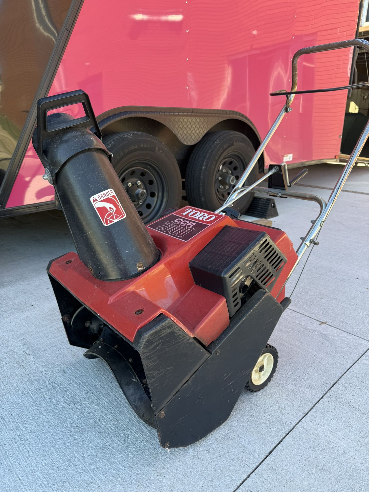 Snowblower - Free Delivery - Toro Gas 20 Inch