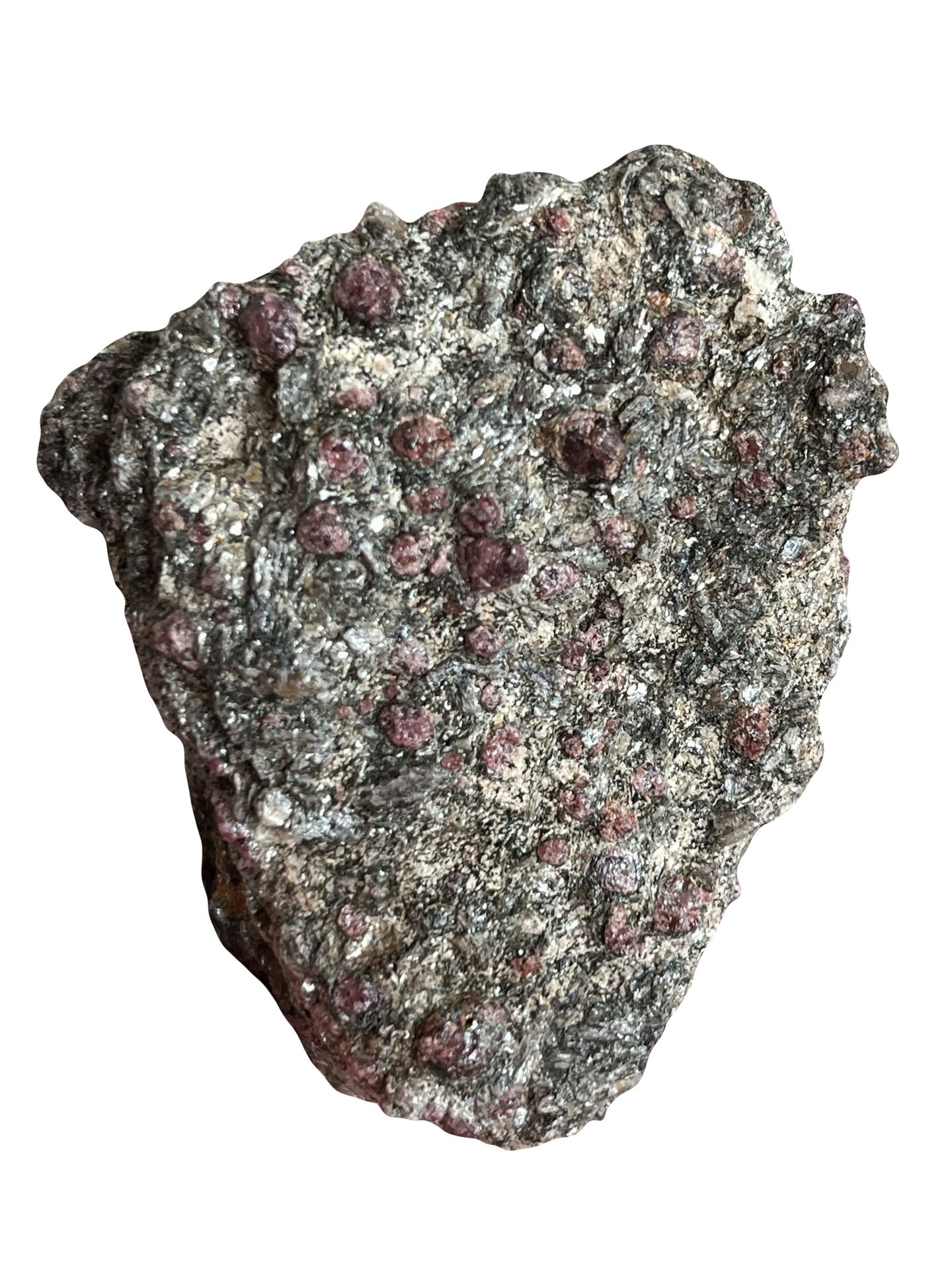 Purple Garnets. Gemstones Crystals Rocks Minerals