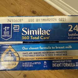Similac 360 Total Care Infant Formula – Ready to Feed (24 x 8oz) NEW