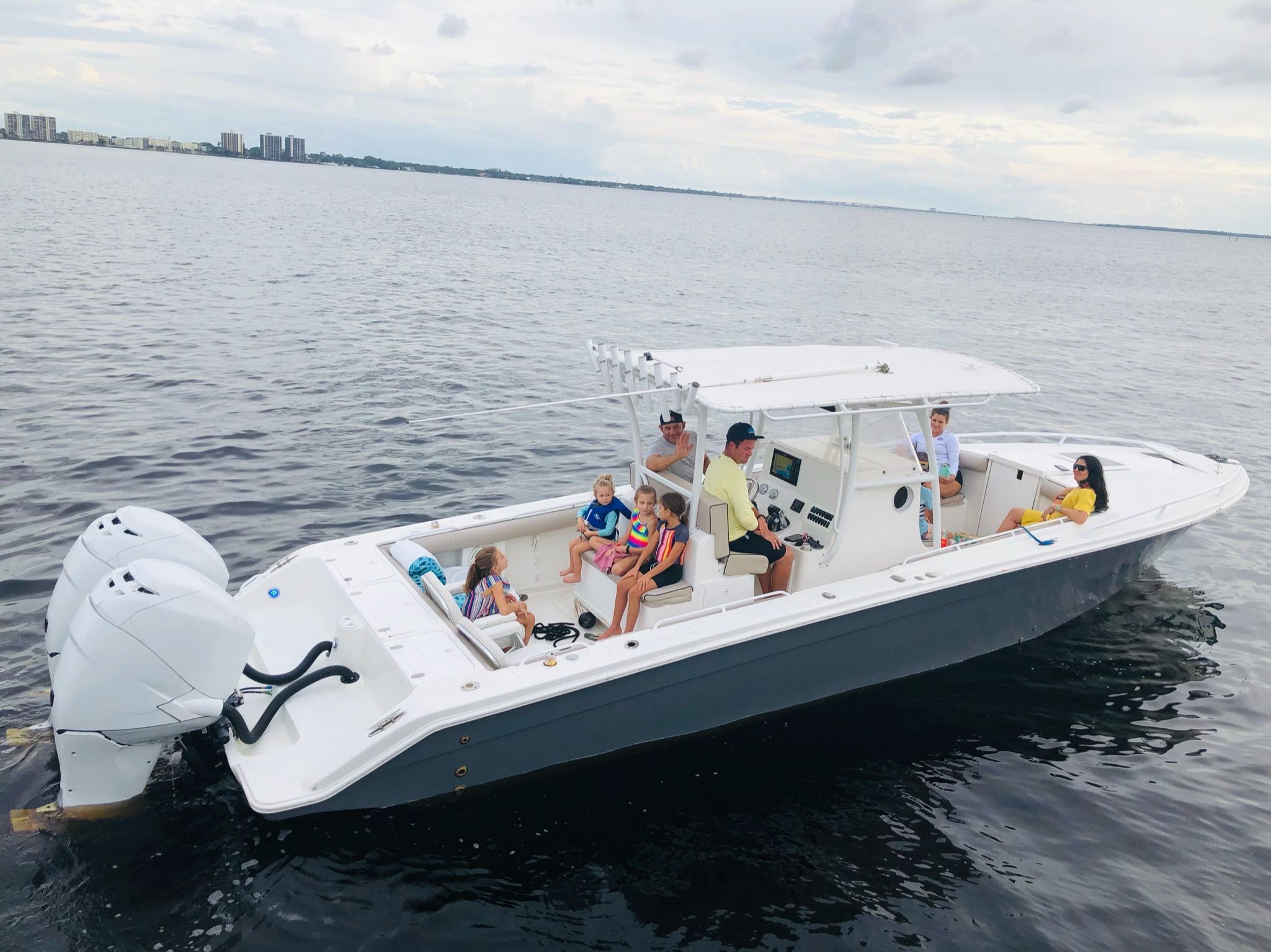 35 foot center console Boat