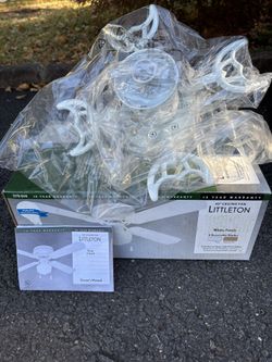 Ceiling Fan And Outside Porch Light