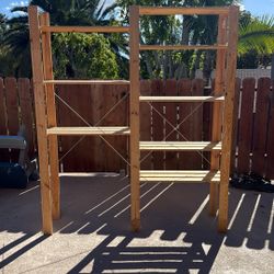 IKEA Real Wood Narrow Shelves 