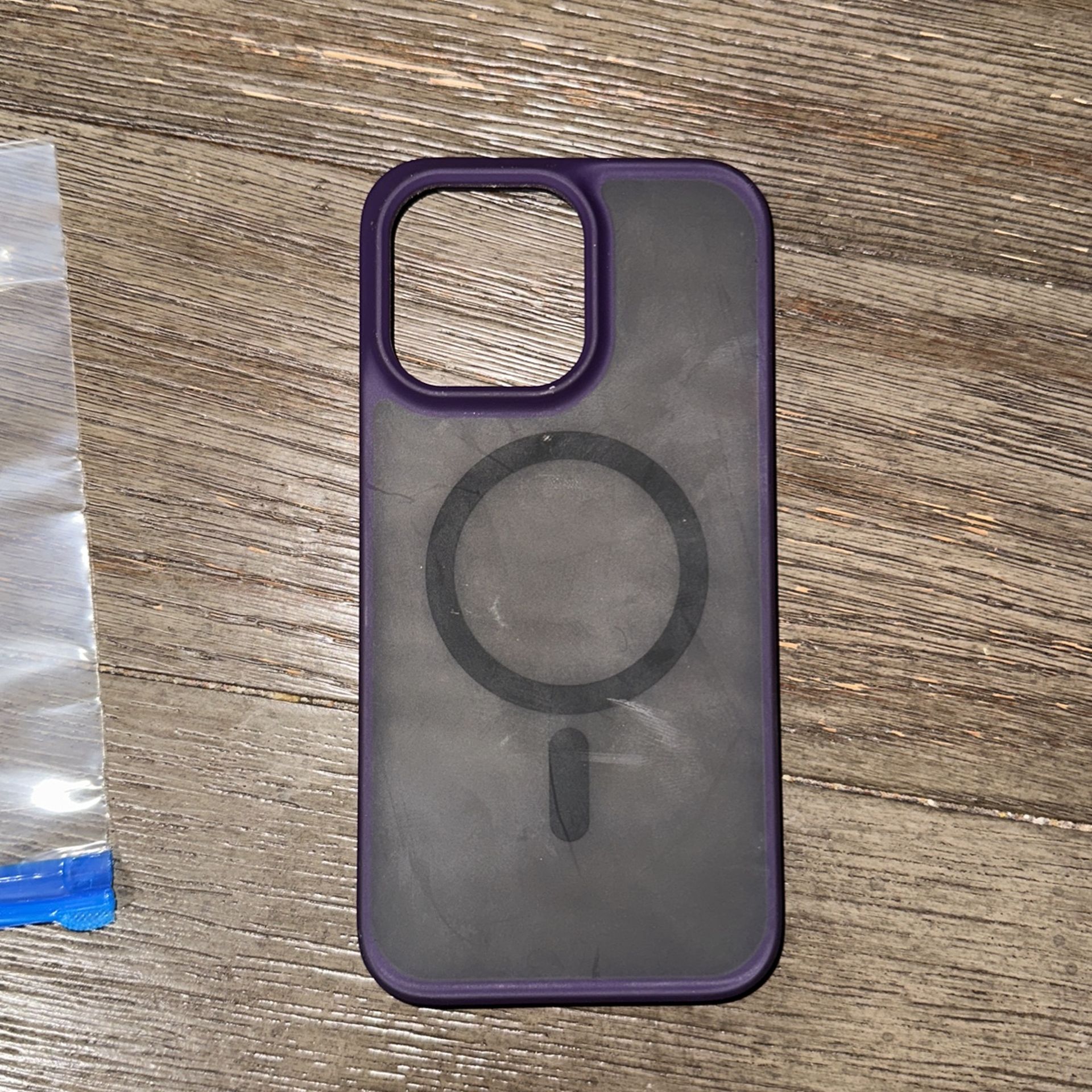 Purple iPhone 14 Pro Max case